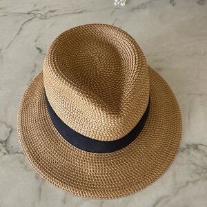 Eric Javits Raffia Fedora Sunhat - Squishee SPF 50+